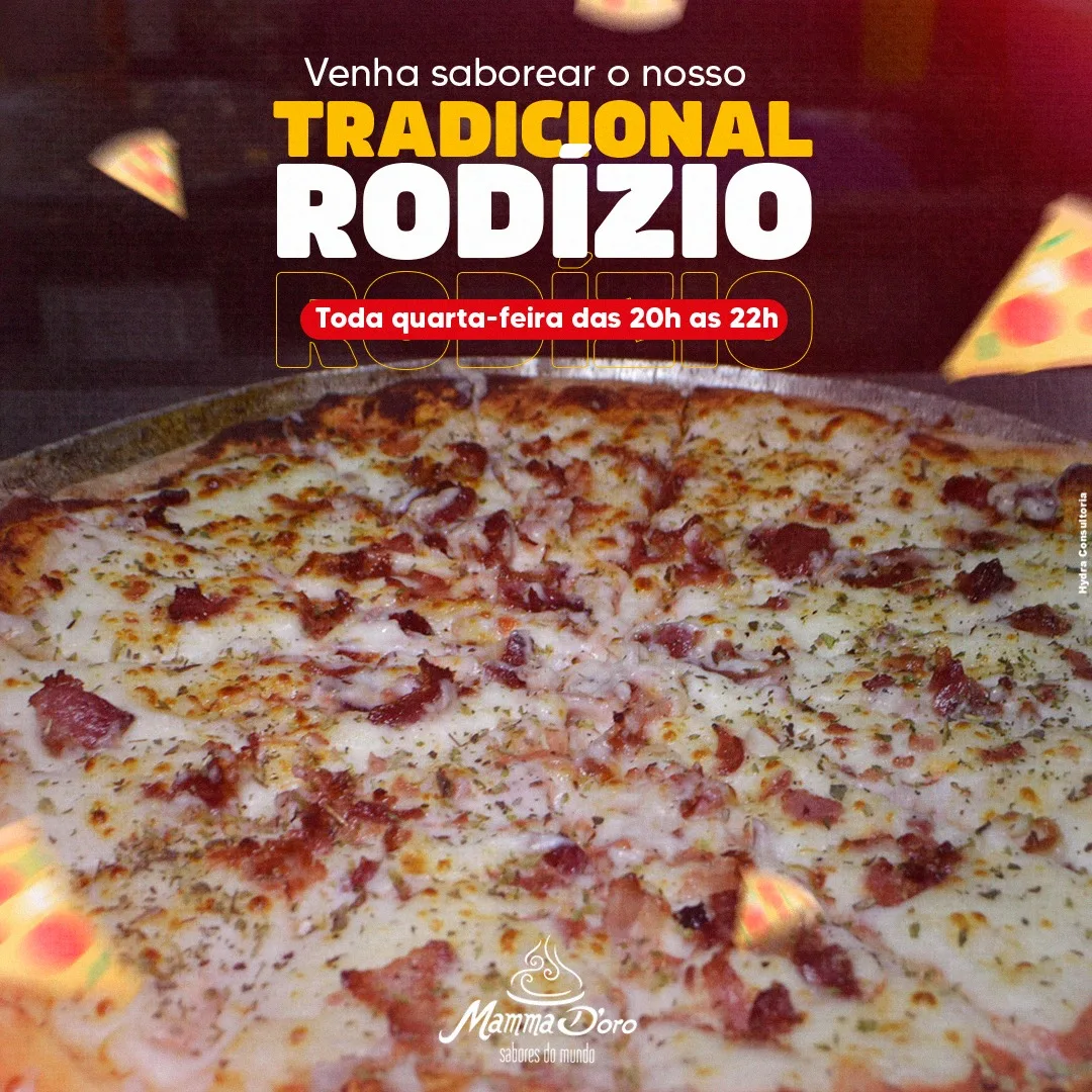 Rodízio de Pizzas Mamma D'oro