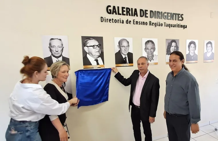 URE Taquaritinga eterniza legado de Maristela Gallo