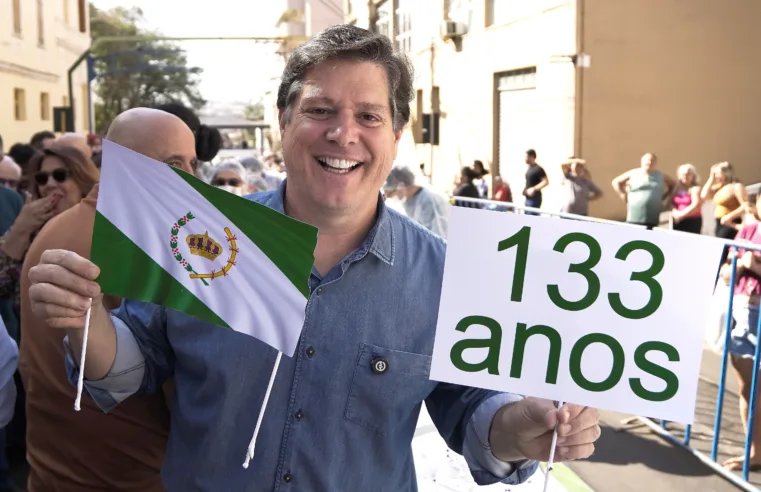 Deputado Baleia Rossi comemora 133 anos de Taquaritinga ao lado da população