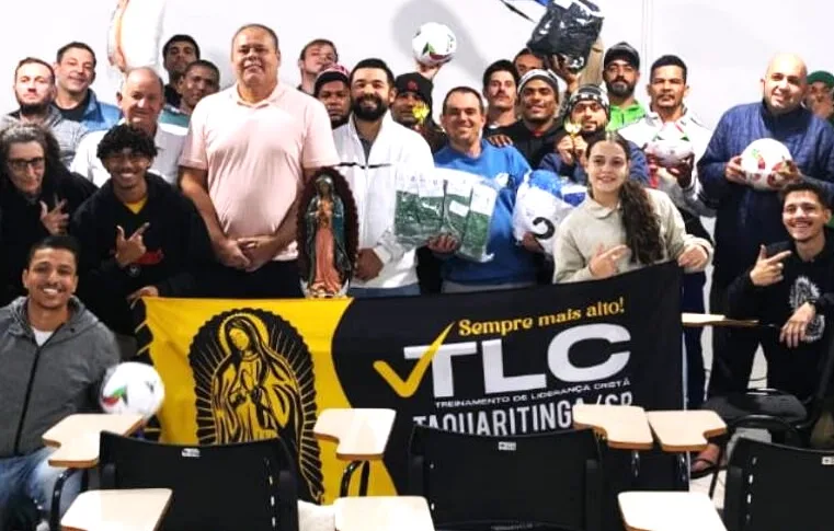 Ação do vereador Gabriel Belarmino leva materiais esportivos à Comunidade Terapêutica Horto de Deus