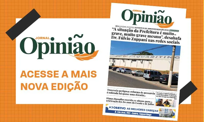 
  Leia o Jornal Opinião – Edição 02