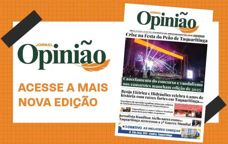 Leia o Jornal Opinião – Edição 01