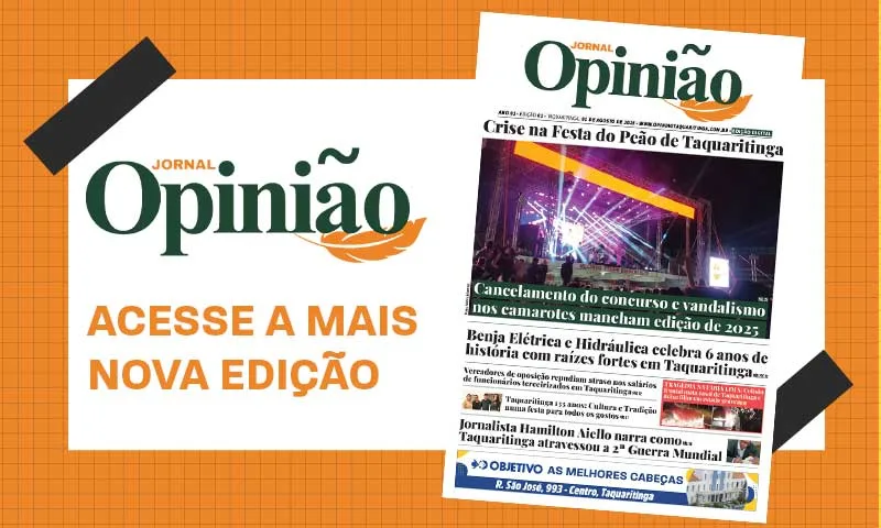 
  Leia o Jornal Opinião – Edição 01