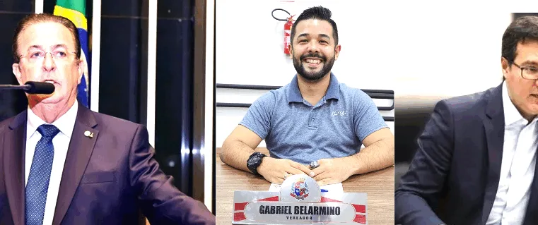 Vereador Gabriel Belarmino (PL) entrega materiais esportivos para escolas municipais