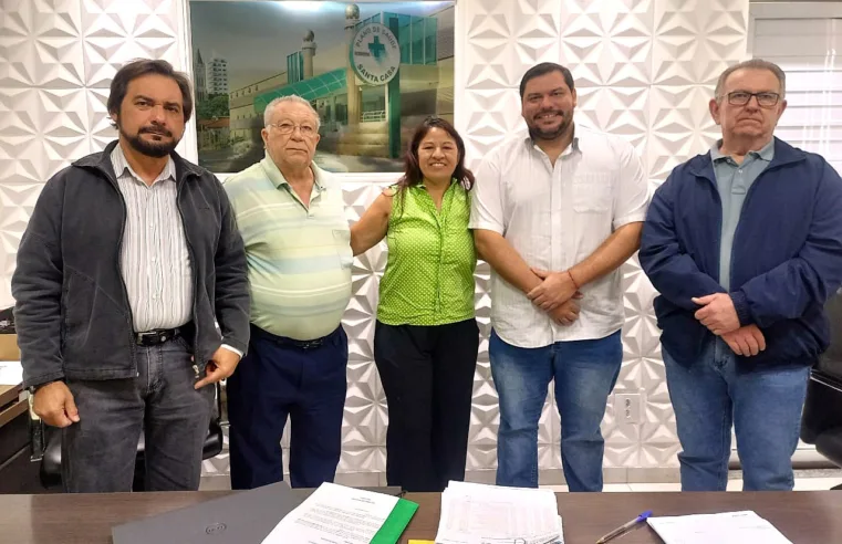 Santa Casa recebe R$ 300 mil de emenda de Márcia Lia, com apoio de Renato Scardoelli e Casturina Lima