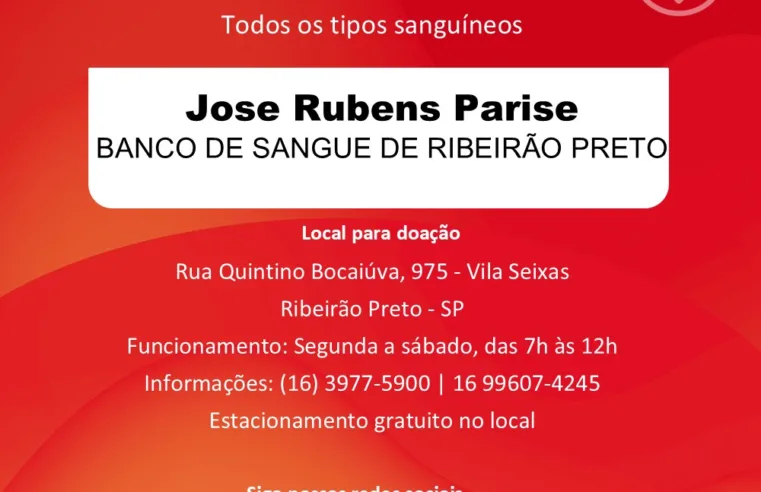 DOAÇÃO DE SANGUE