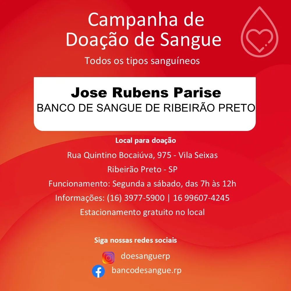 
  DOAÇÃO DE SANGUE