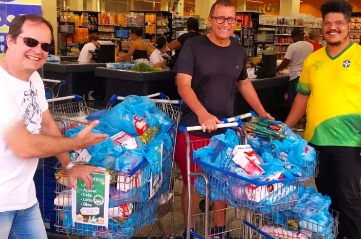 Amigos realizam 2ª arrecadação de alimentos em prol do Horto de Deus