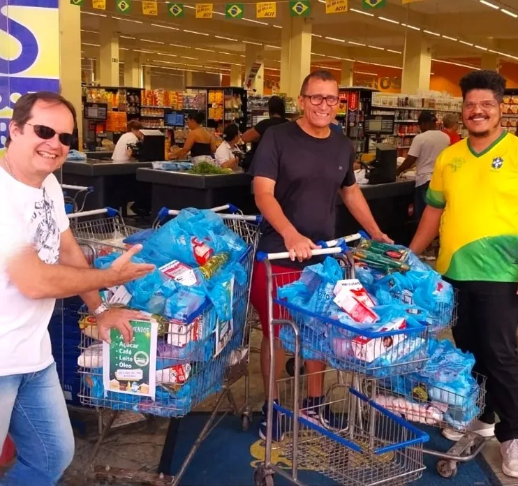 
  Amigos realizam 2ª arrecadação de alimentos em prol do Horto de Deus