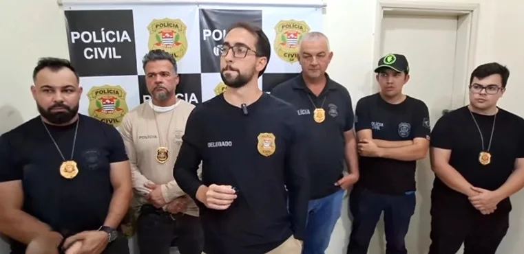 Polícia Civil, sob o comando do delegado Dr. Fábio Abib, prende o terceiro suspeito de envolvimento na morte do ex-prefeito Vanderlei Mársico; dois são menores