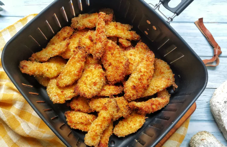 🍗 Frango Empanado na Airfryer