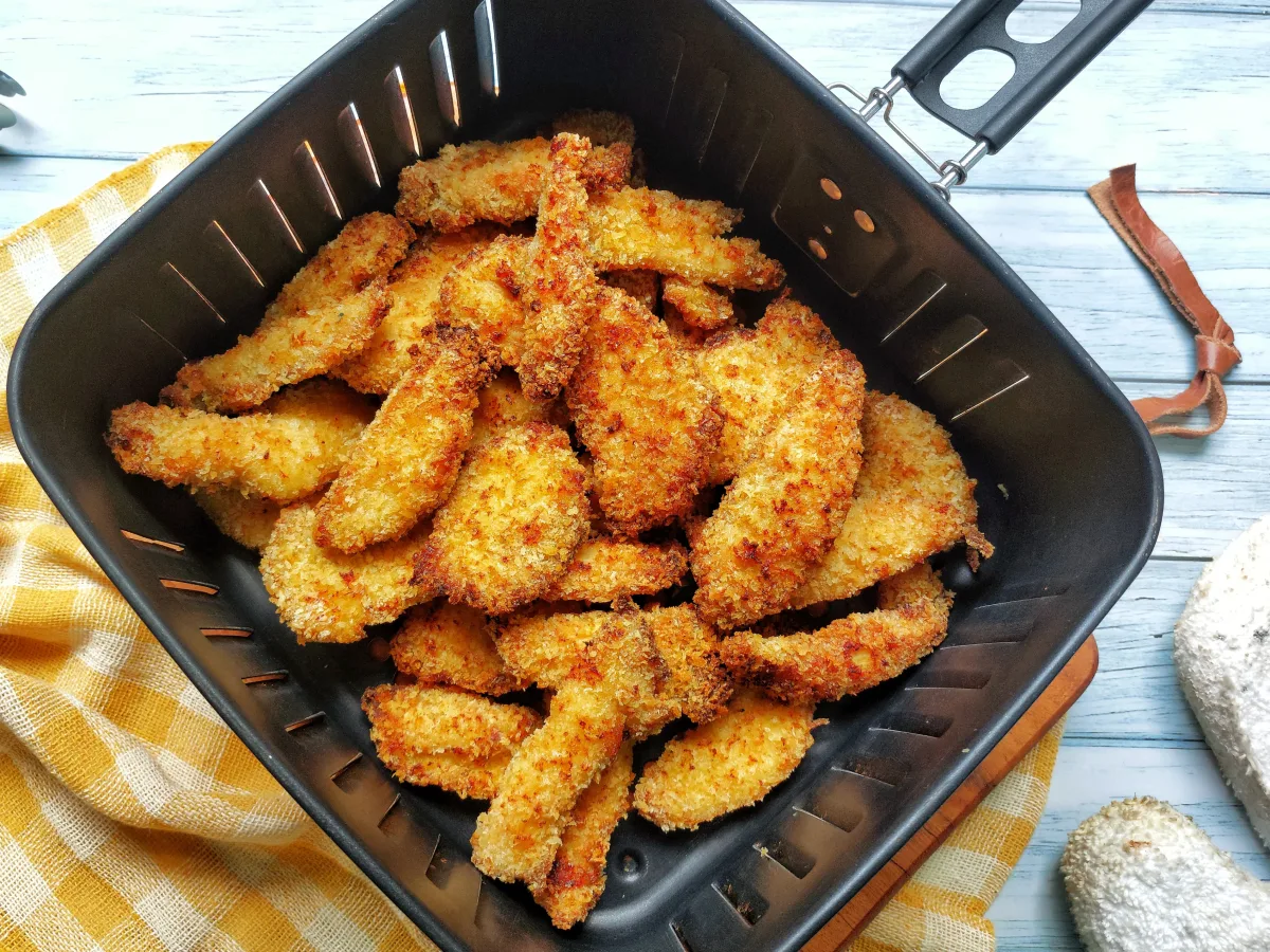 
  🍗 Frango Empanado na Airfryer