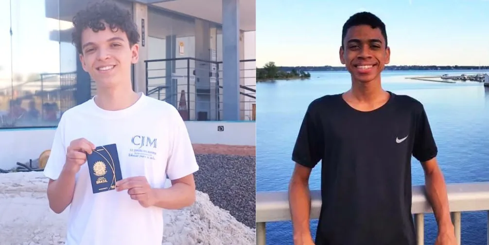 
  Matheus Henrique e João Augusto levam o nome de Santa Ernestina ao mundo