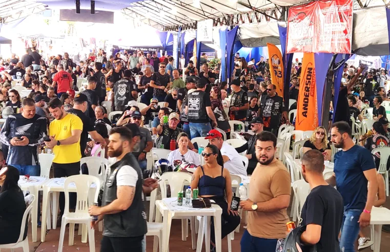 Sucesso absoluto: 8ª Bênção dos Motociclistas lota Praça Dr. Waldemar D’Ambrósio e se consolida como uma das maiores da região