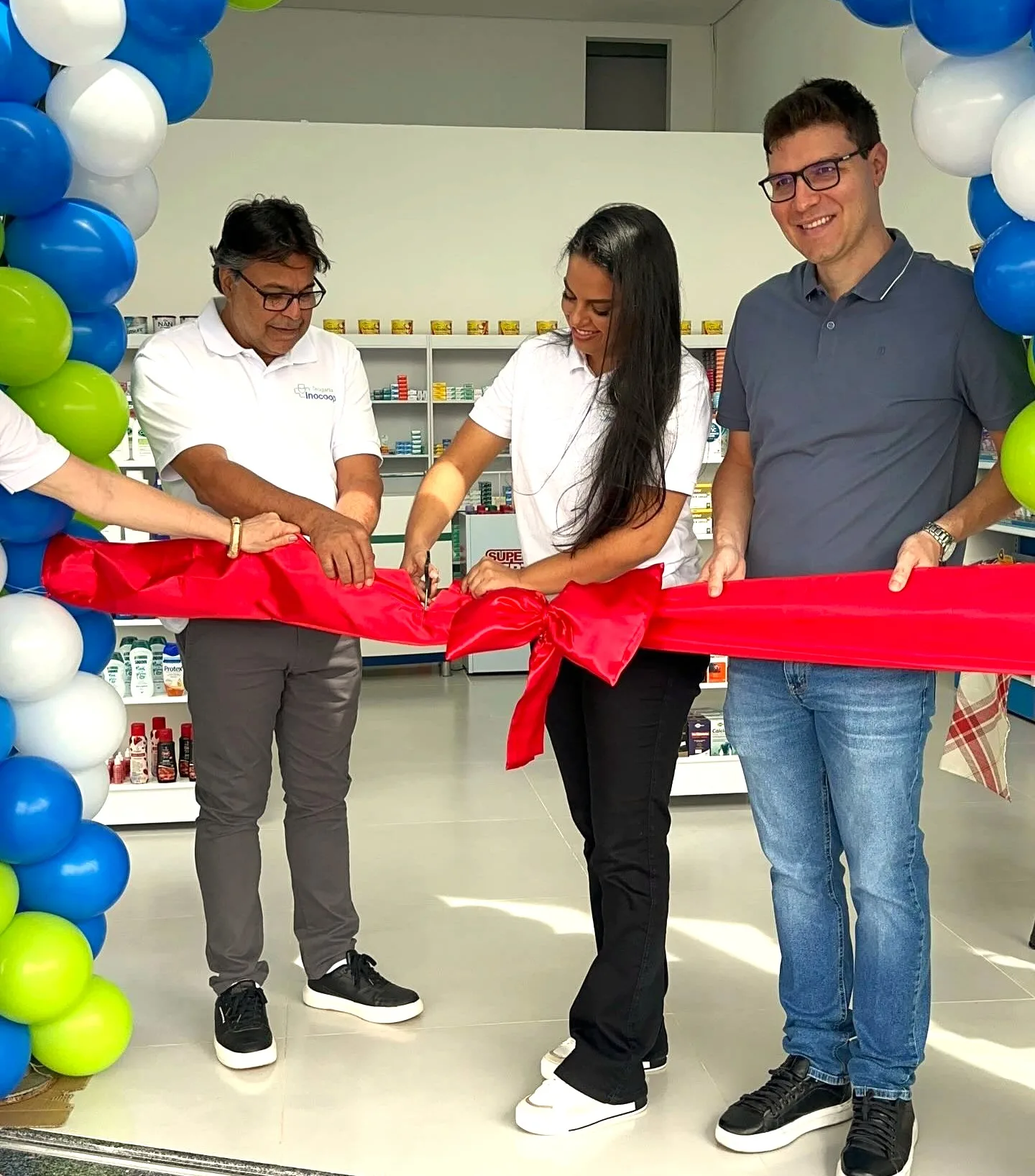 
  Taquaritinga celebra mais uma inauguração: Drogaria Inocop abre as portas no bairro Inocop