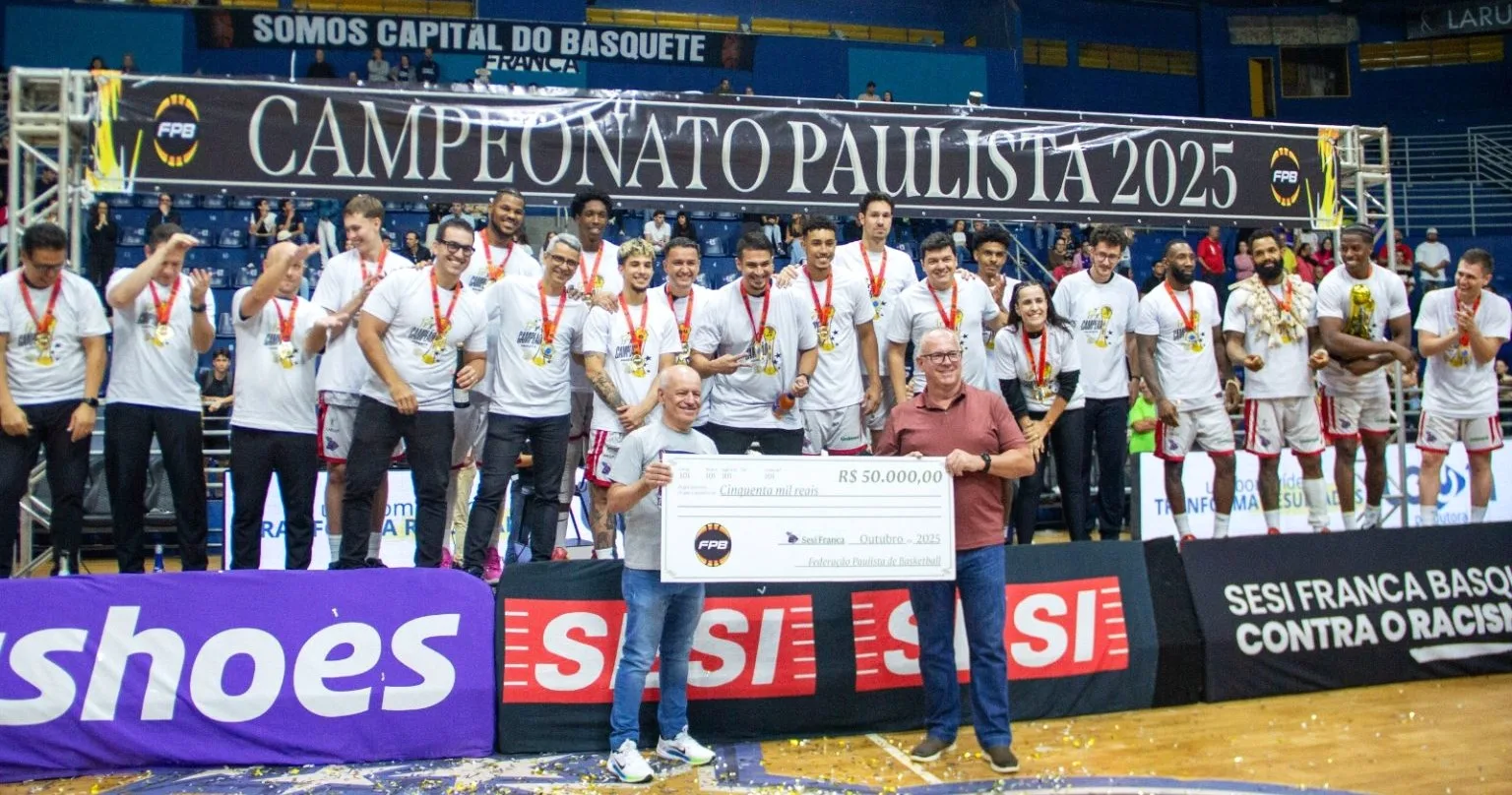 
  Franca conquista mais um título paulista com taquaritinguense no elenco