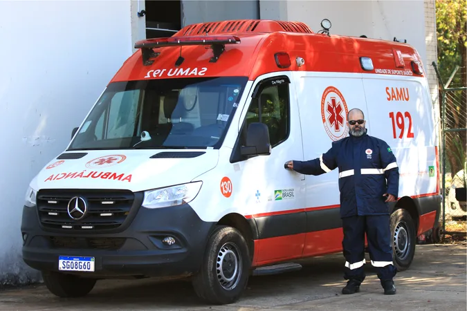 Motoristas de ambulância de Taquaritinga terão profissão regulamentada
