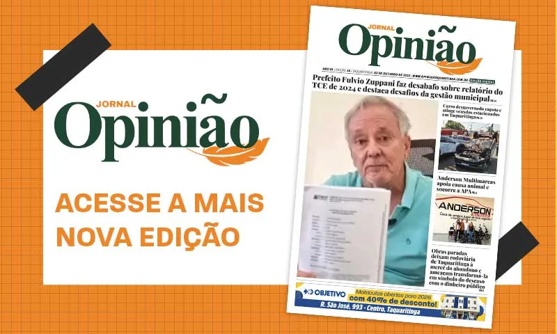 
  Leia o Jornal Opinião – Edição 10