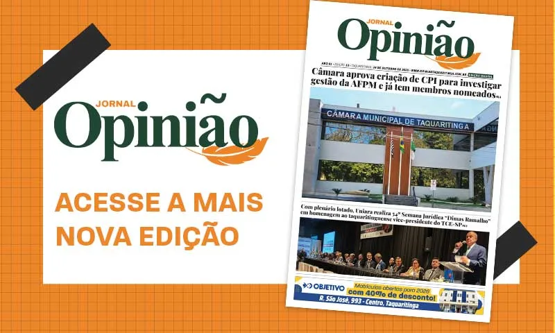 
  Leia o Jornal Opinião – Edição 13