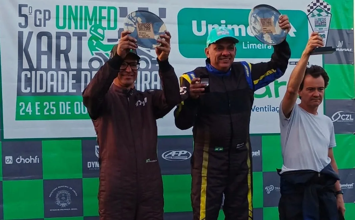 
  Chueco conquista mais uma vitória no kart e leva Taquaritinga ao pódio em Limeira