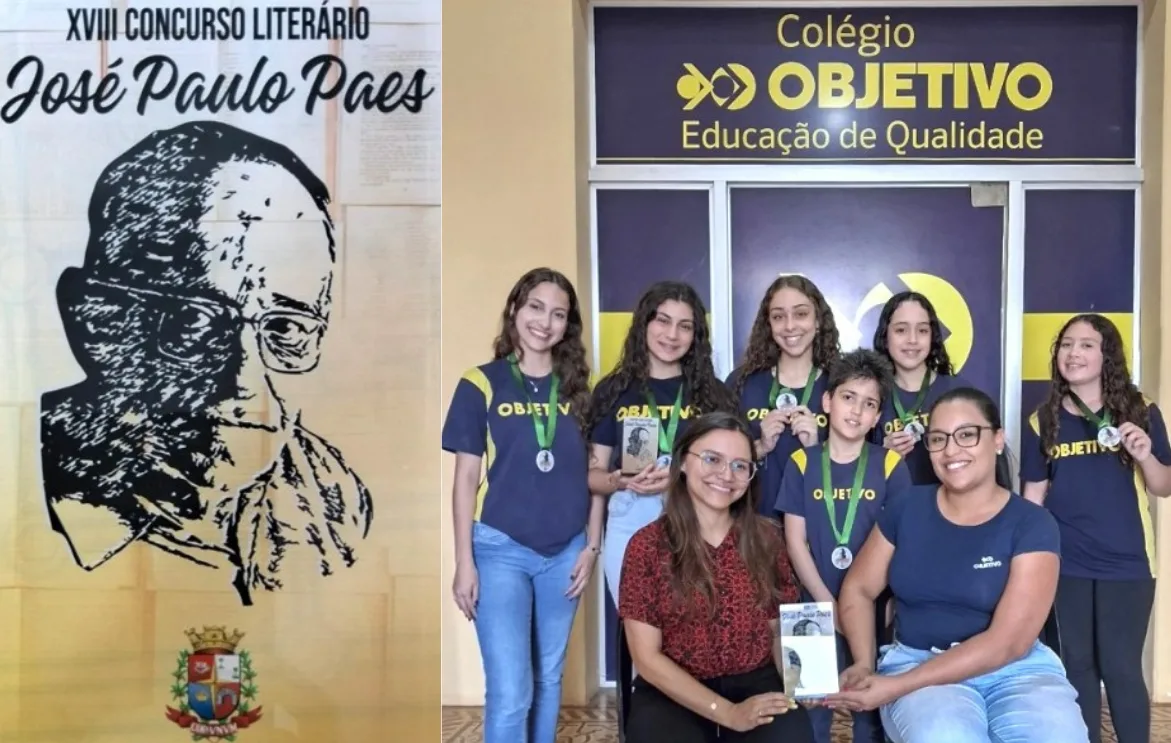 
  Alunos do Colégio Objetivo se destacam no XVIII Concurso Literário “José Paulo Paes”