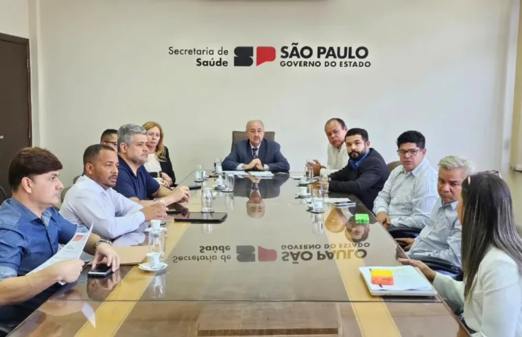 Gabriel Belarmino busca novos recursos para a Saúde de Taquaritinga