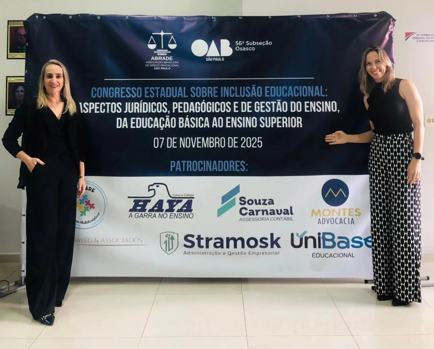 
  Taquaritinguenses representam a cidade em congresso estadual sobre inclusão educacional em Osasco