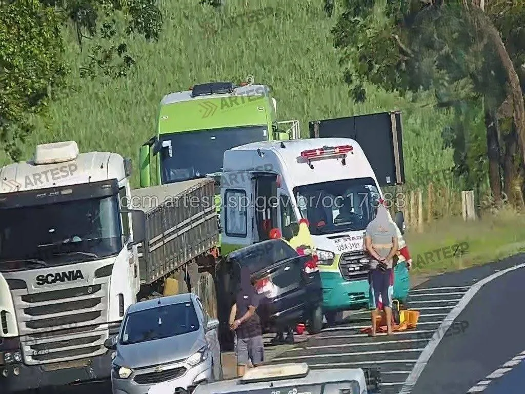 
  Colisão na Washington Luís deixa motorista morto em Ibaté