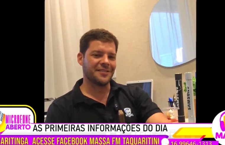 Túlio Malaman representa Taquaritinga em reality show nacional da Samsung