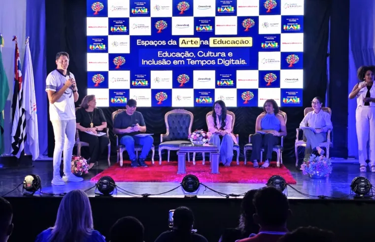 Fundação Edmílson celebra encontro sobre Arte, Educação e Inclusão com presença do pentacampeão e autoridades