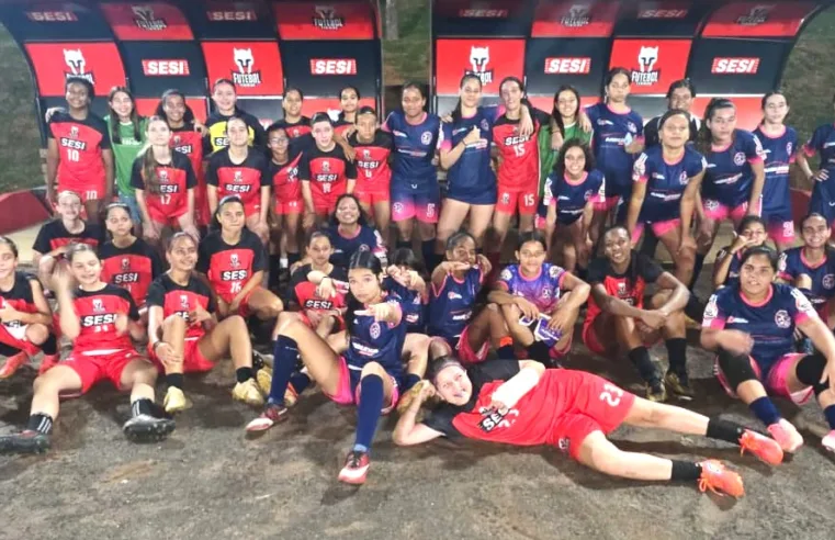 Time feminino Sub-16 da OAB Taquaritinga empata em jogo no SESI Matão