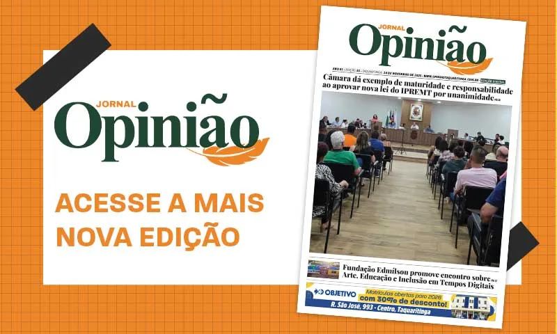 
  Leia o Jornal Opinião – Edição 16