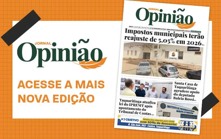 Leia o Jornal Opinião – Edição 15