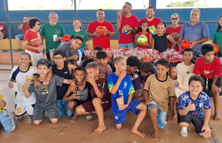 PT Taquaritinga promove ação solidária de Natal e leva alegria a crianças do bairro CAIC