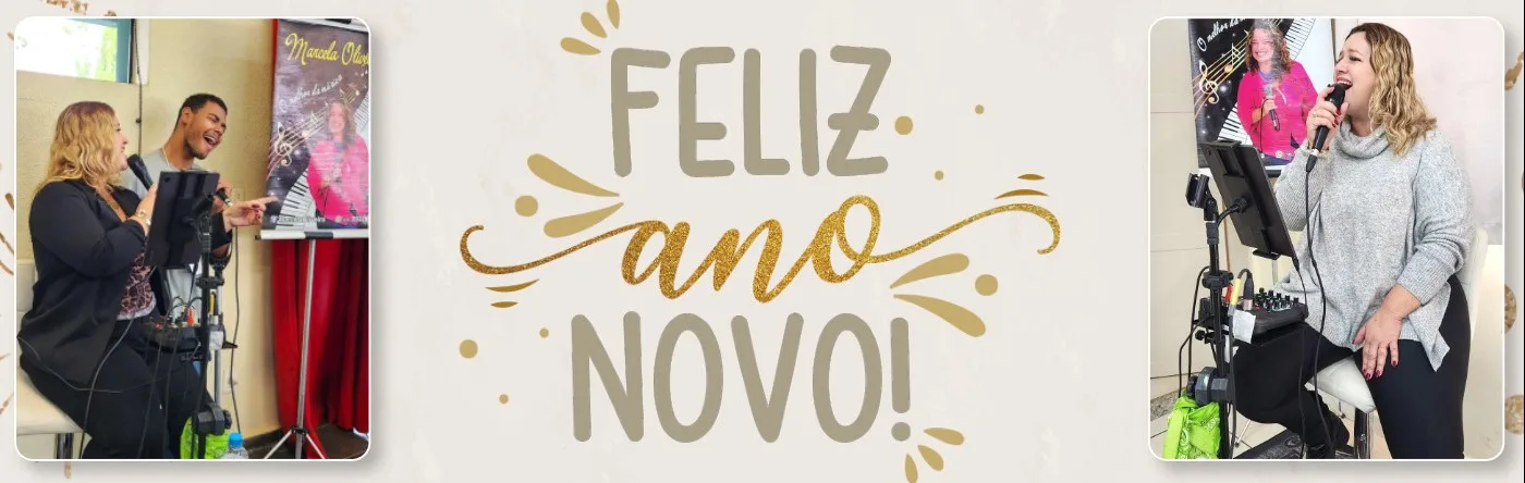 
  “Um novo ano começa, e sigo cantando minha verdade, minha história e meus sonhos.”