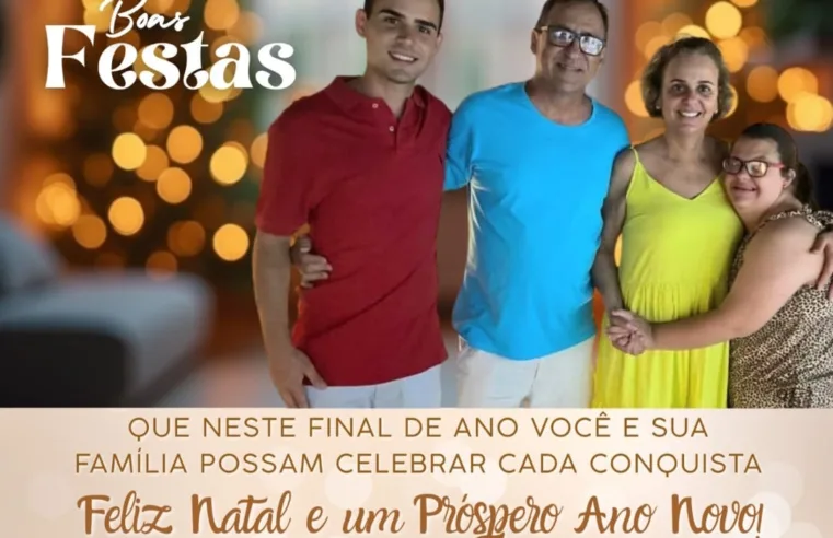 Que o espírito do Natal inspire solidariedade e que o Ano Novo traga sabedoria para construir um país mais justo, próspero e democrático
