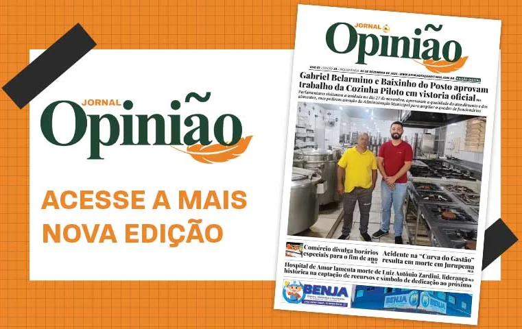 Leia o Jornal Opinião – Edição 19