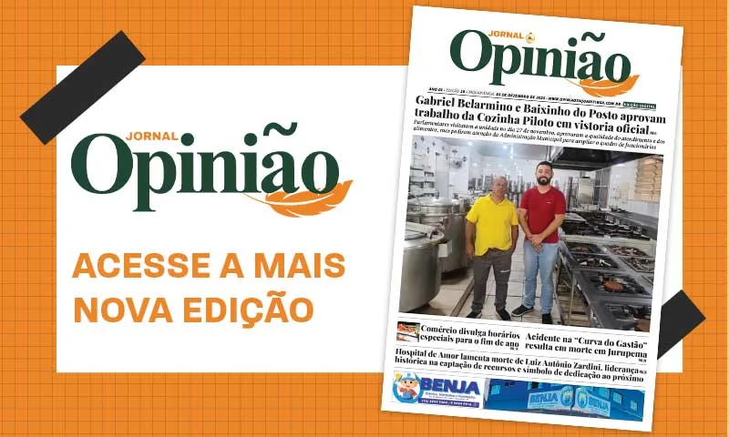 
  Leia o Jornal Opinião – Edição 19