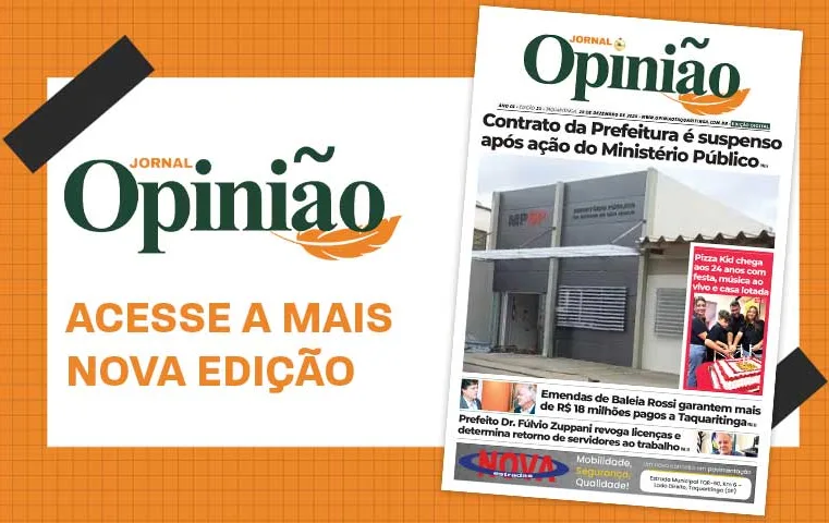 Leia o Jornal Opinião – Edição 21