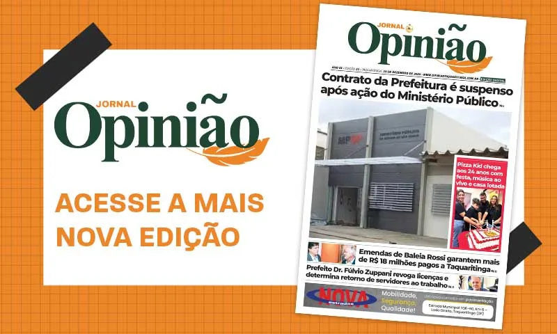 
  Leia o Jornal Opinião – Edição 21