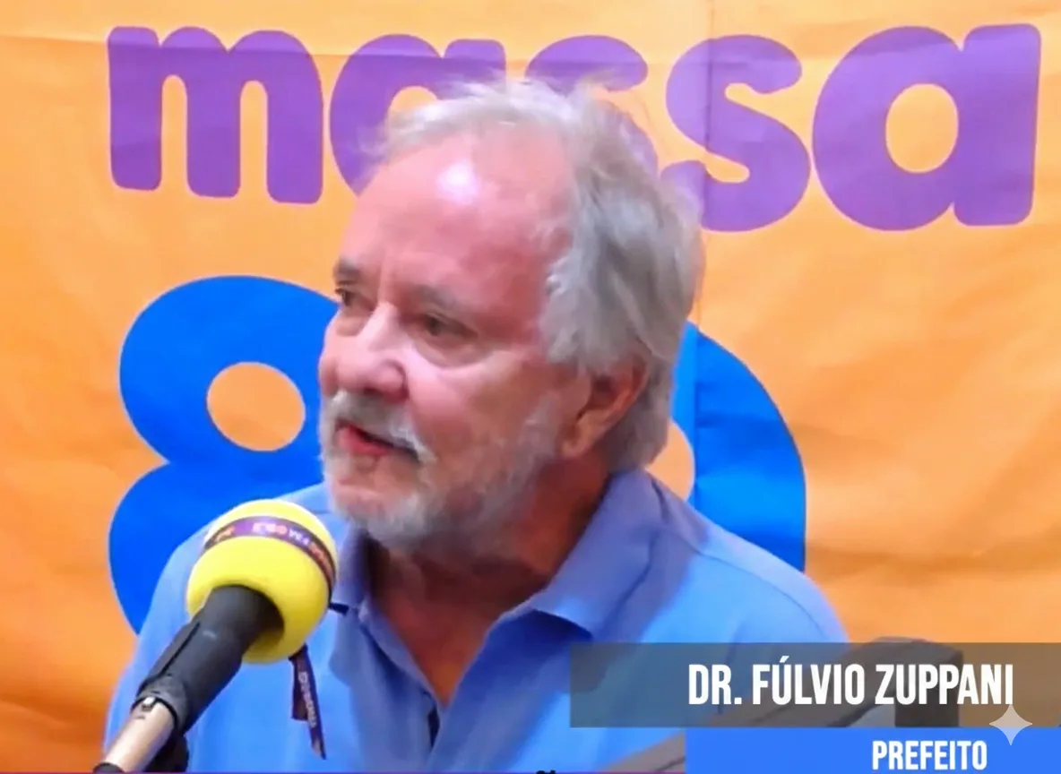 
  Prefeito faz balanço de 2025 e projeta o futuro do município em entrevista à Rádio Massa: “A negatividade bloqueia o crescimento da cidade”