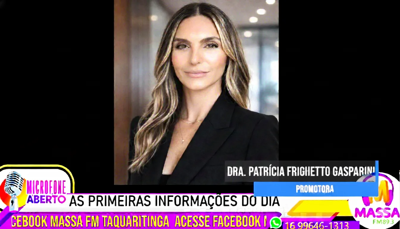 
  Em entrevista ao programa Microfone Aberto, promotora detalha ação que suspendeu contrato público em Taquaritinga