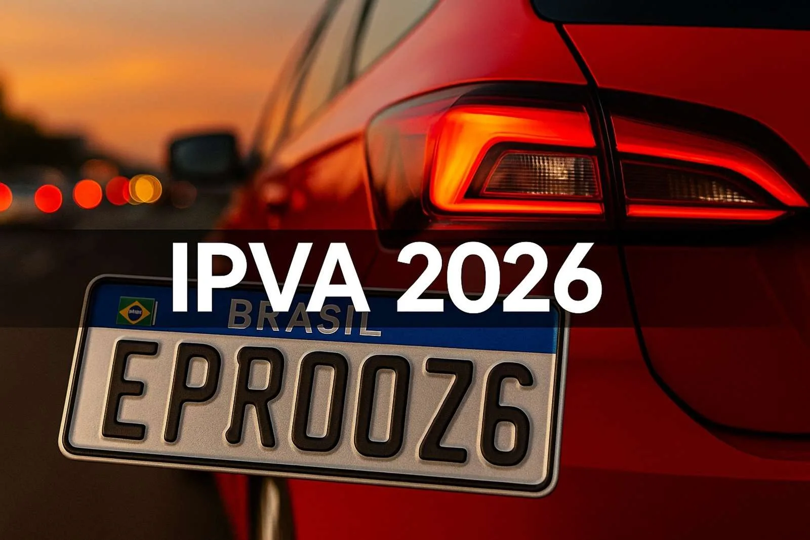 
  IPVA 2026 COMEÇA A SER PAGO HOJE