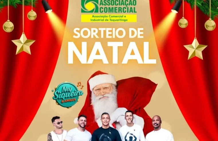 ACIT divulga ganhadores do Sorteio de Natal em noite de festa e solidariedade