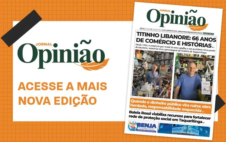 Leia o Jornal Opinião – Edição 25