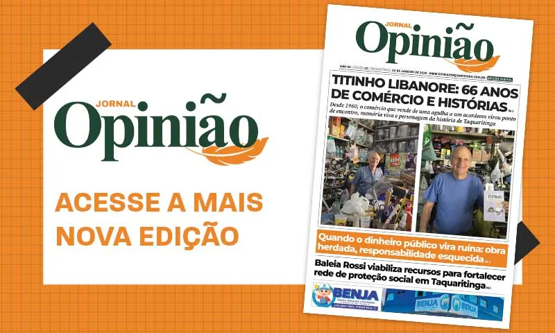 
  Leia o Jornal Opinião – Edição 25