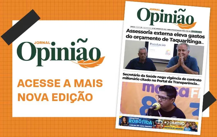 Leia o Jornal Opinião – Edição 26
