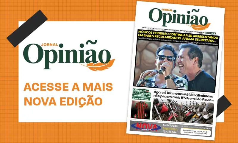 
  Leia o Jornal Opinião – Edição 24