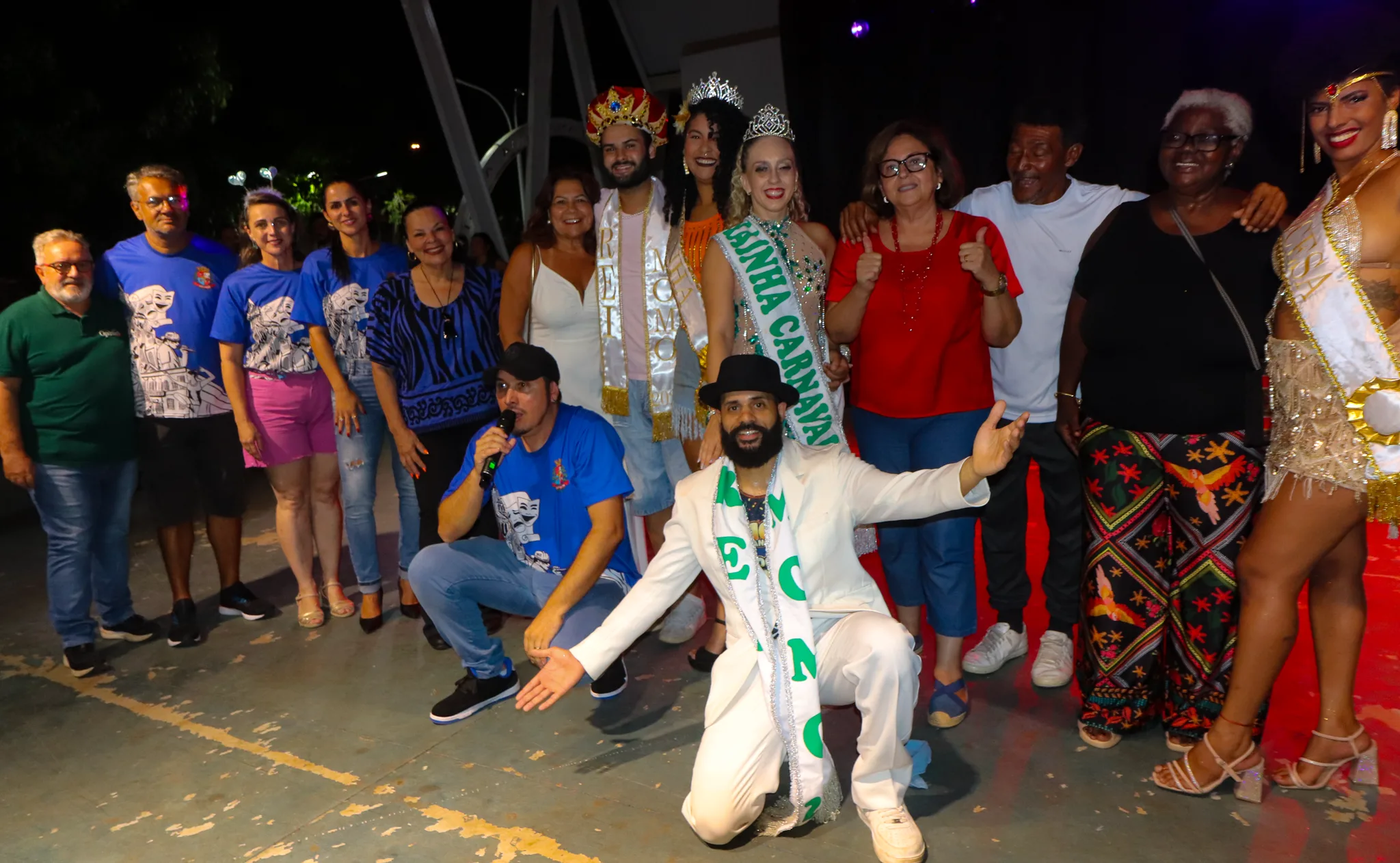 
  Maxwell Henrique e Letícia Santos são eleitos Rei Momo e Rainha do Carnaval 2026