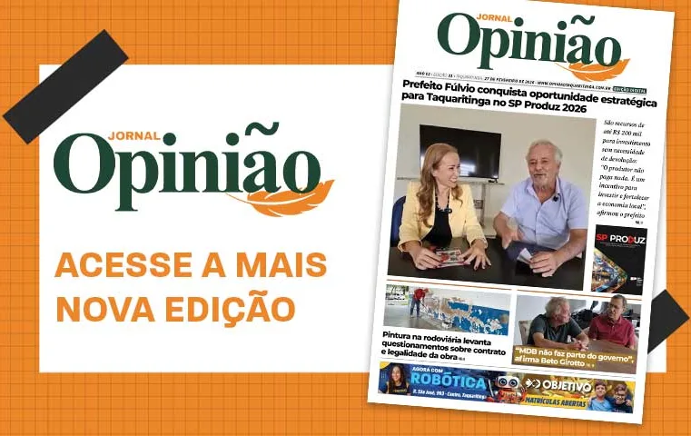 Leia o Jornal Opinião – Edição 31